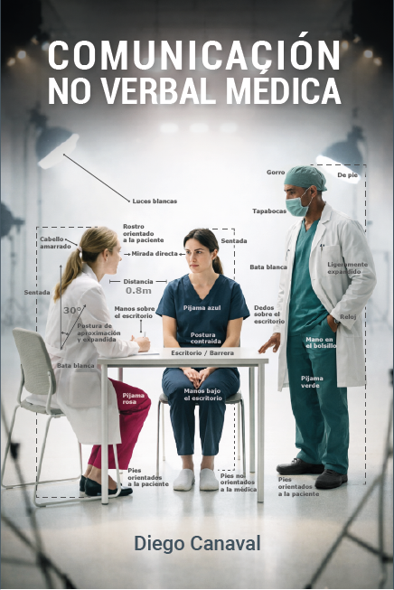 Portada del libro Comunicación no verbal médica de Diego Canaval
